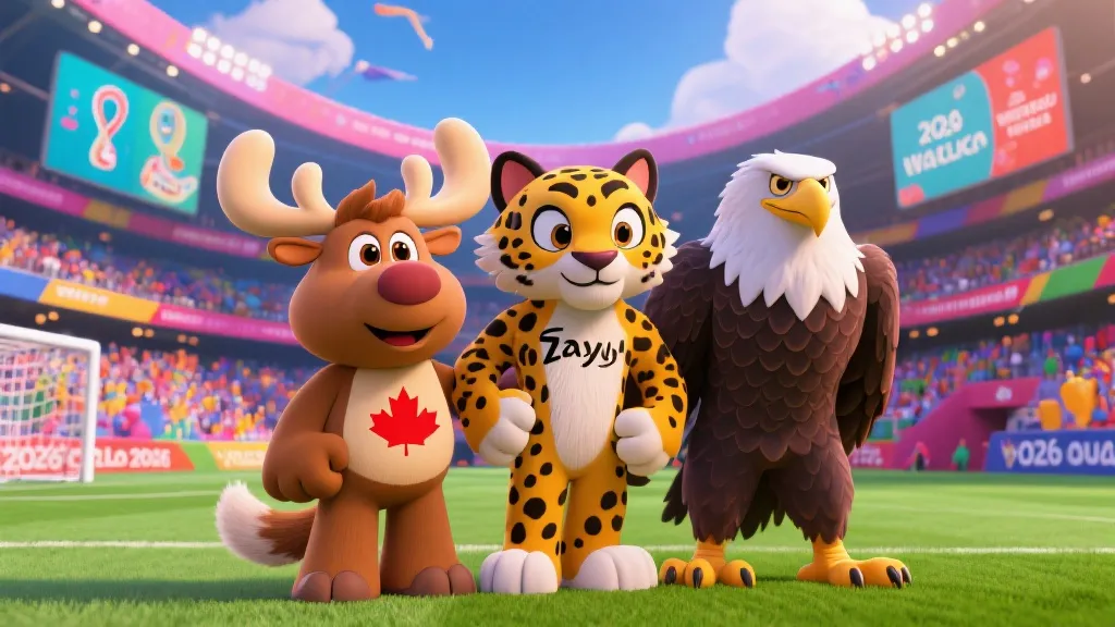揭秘2026世界杯吉祥物：Maple、Zayu与Clutch背后的文化密码与狂欢寓意